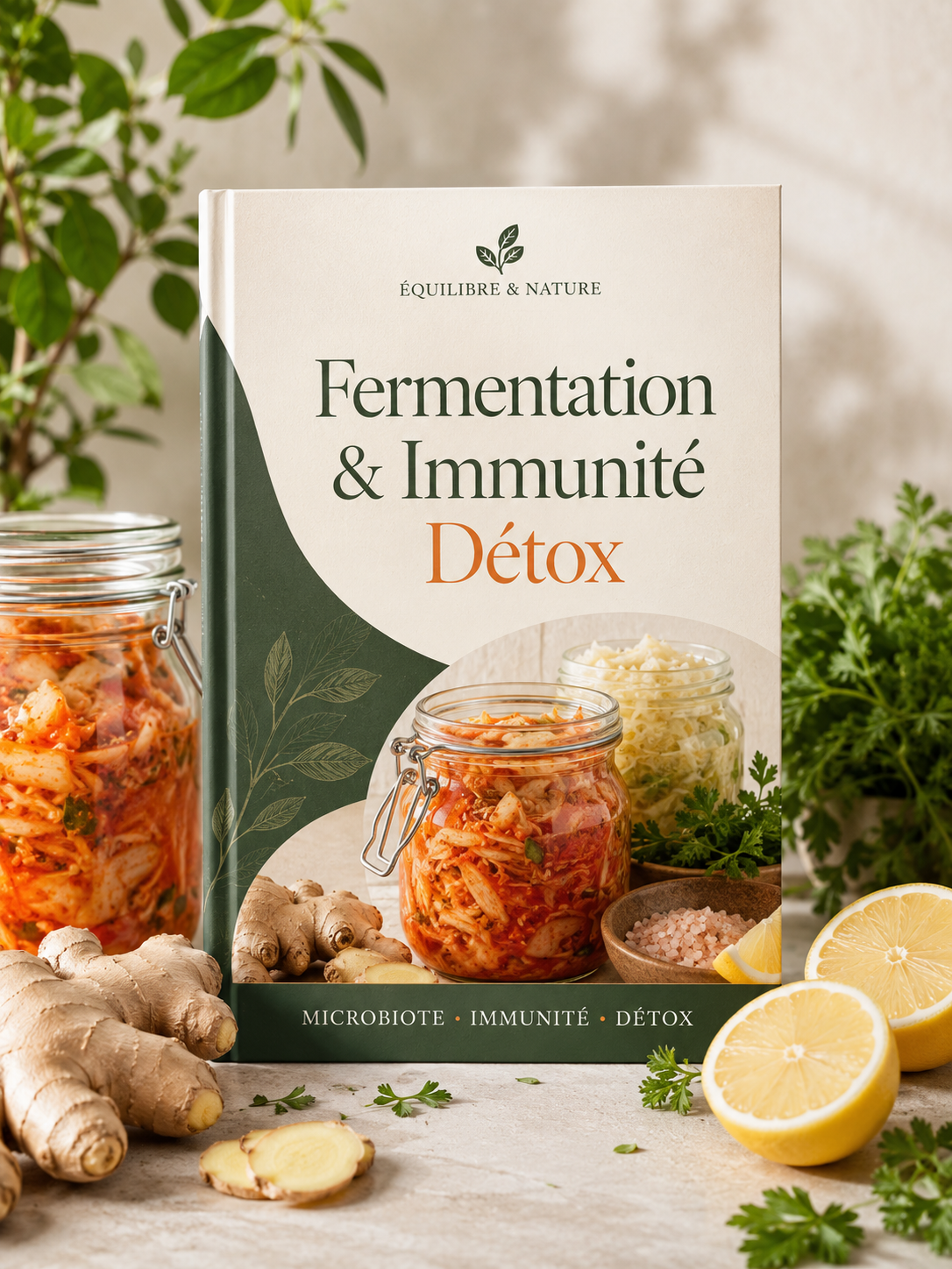 Ebook Fermentation et Immunité Détox : programme microbiote 30 jours pour renforcer l'immunité naturellement
