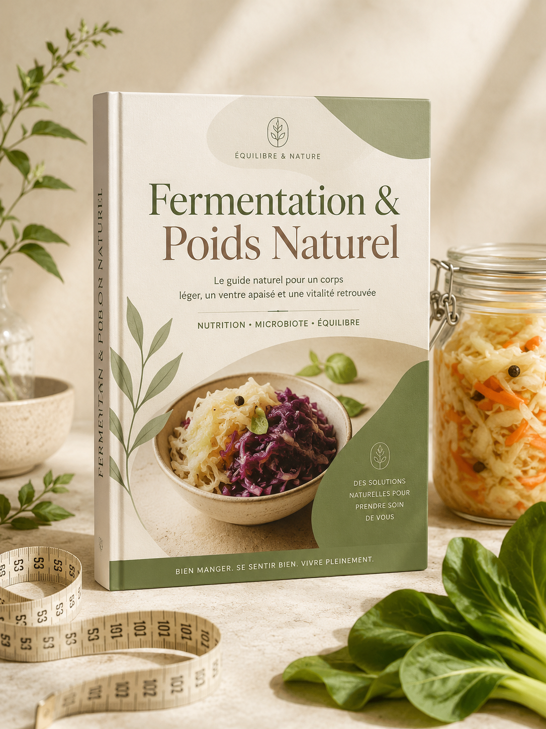 Ebook Fermentation et Poids Naturel : programme microbiote 30 jours pour retrouver un poids naturel