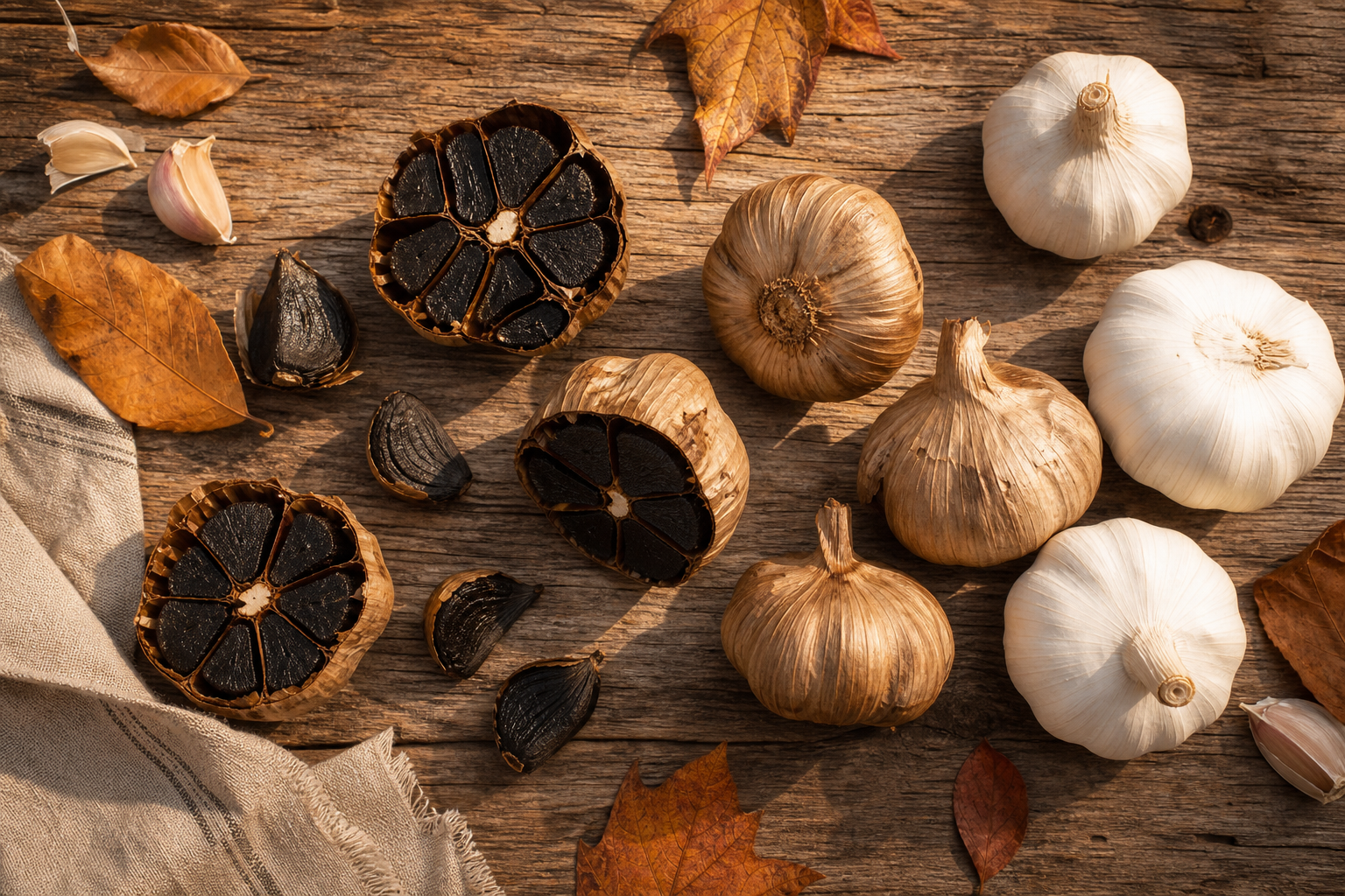 ail noir fermenté recette têtes entières prêtes à déguster