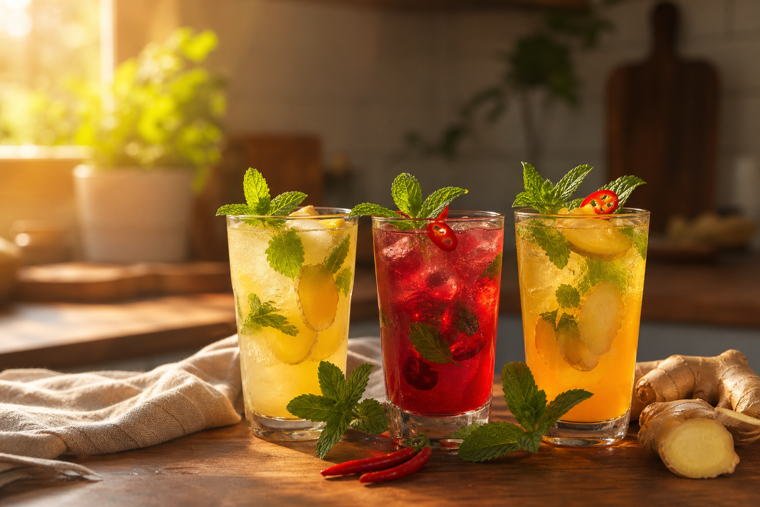 Variantes de kanji boisson fermentée recette avec betterave et épices